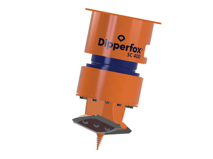 Измельчитель пней Dipperfox Stump Crusher 400