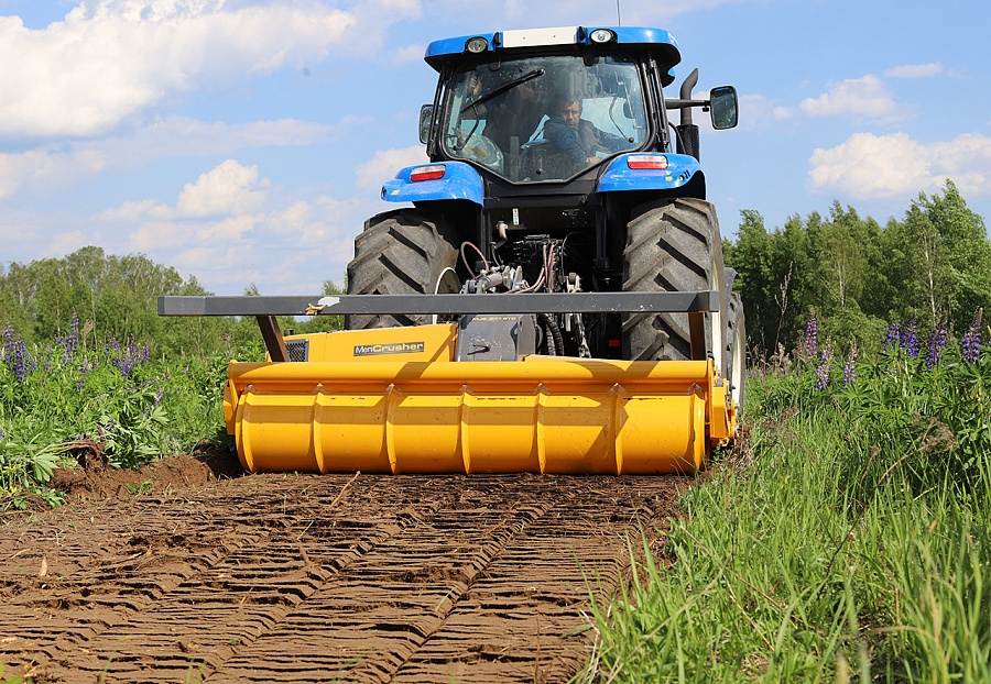 Ротоватор MJS-241STG+New Holland T6090